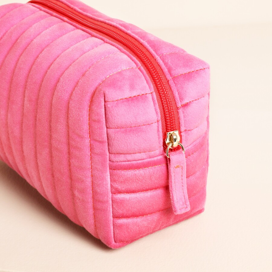PINK AND RED VELVET BOW MAKE UP BAG 3 IMG 6658.jpeg