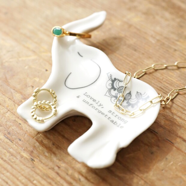 Elephant Quote Ceramic Trinket Dish IMG 6665.jpeg
