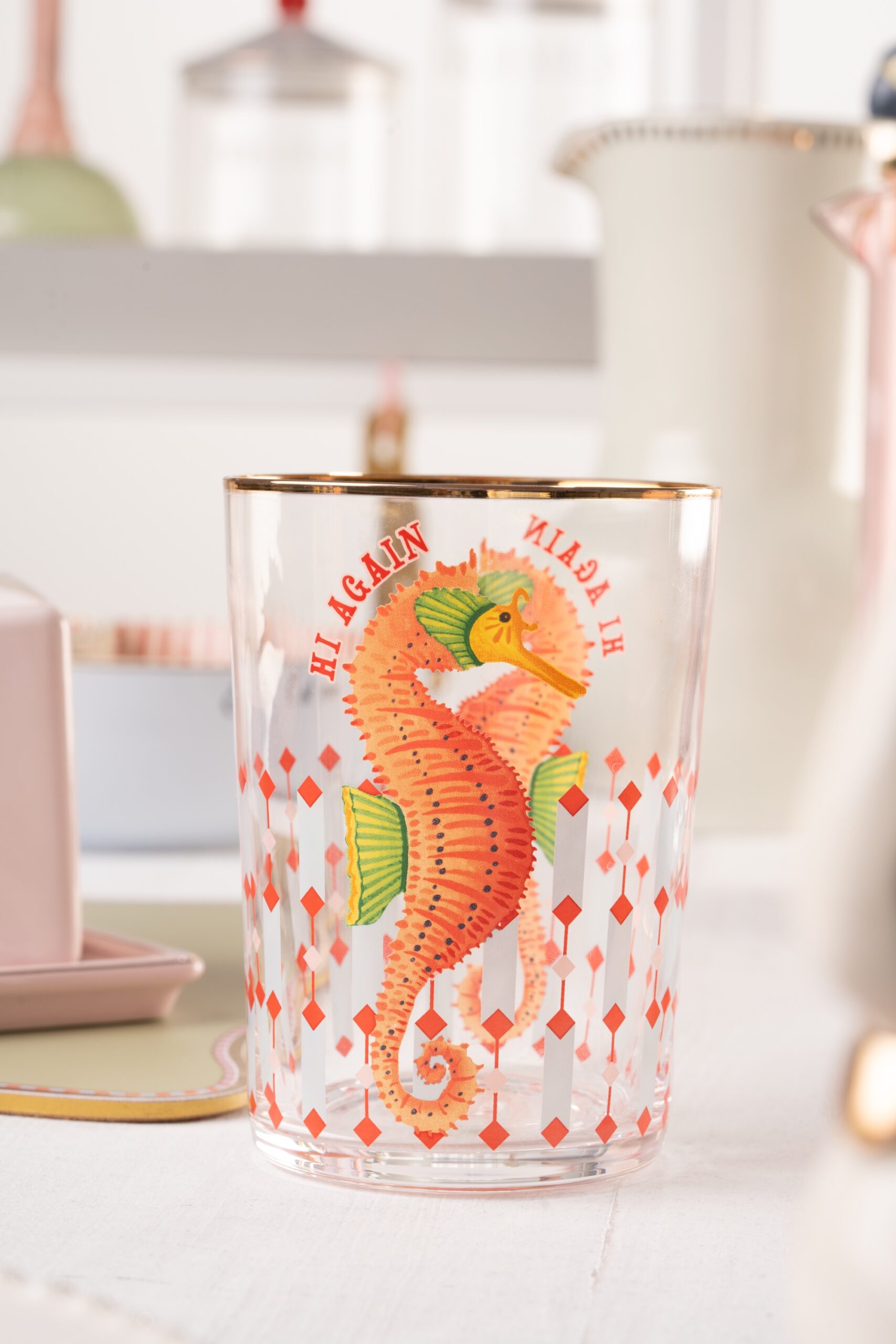 Yvonne Ellen Hi Ball Glass – Sea Horse 5 IMG 6919.jpeg