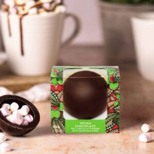 Vegan Hot Chocolate Bombe
