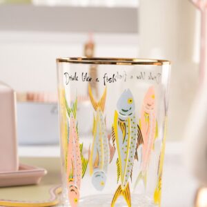 Yvonne Ellen Hi Ball Glass Fishes