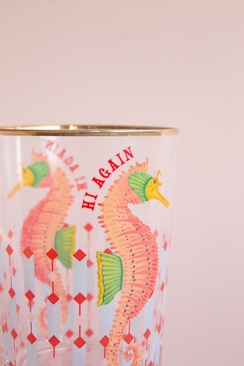 Yvonne Ellen Hi Ball Glass – Sea Horse 3 IMG 7031.jpeg