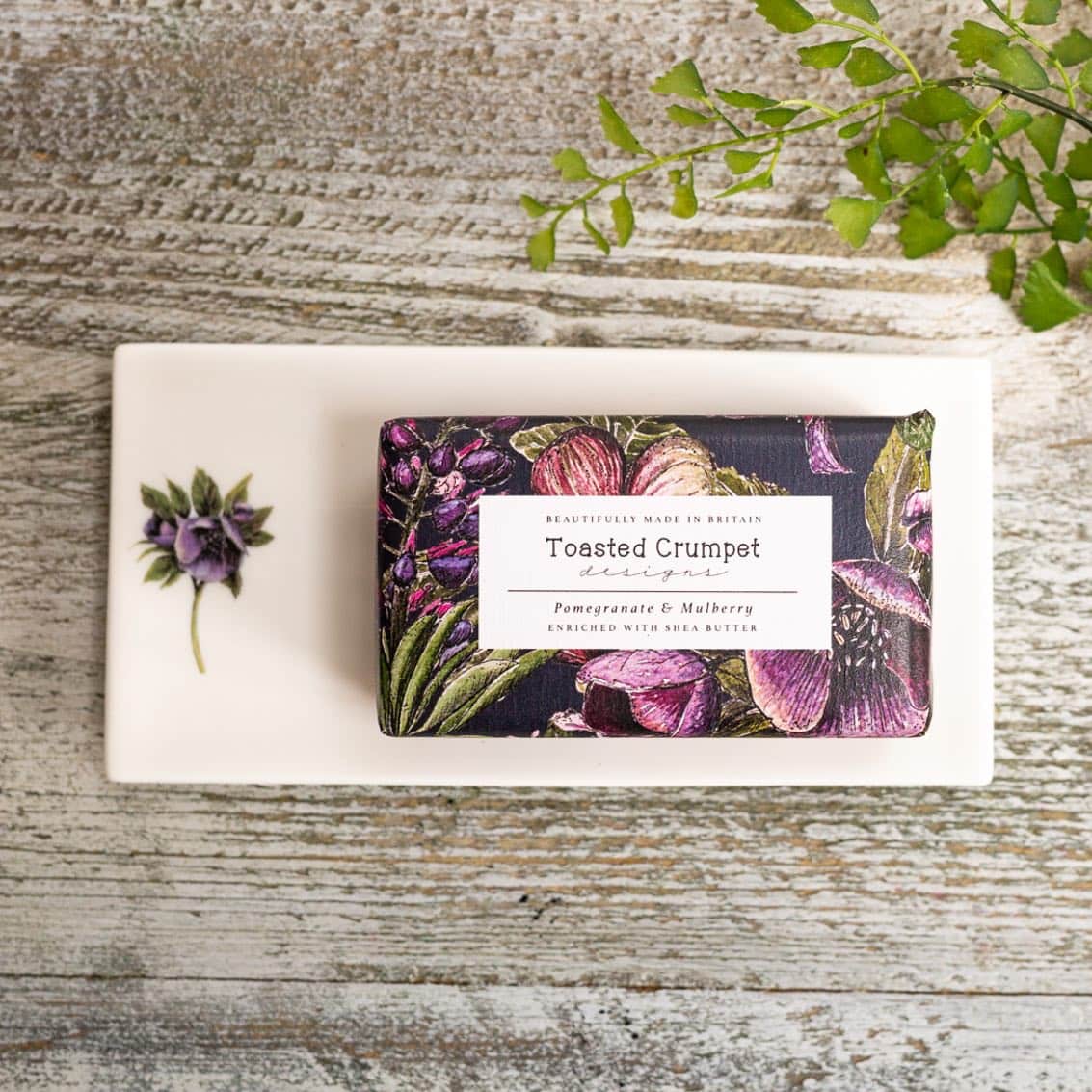 Pomegranate & Mulberry 190g Soap Bar 3 IMG 9844.jpeg