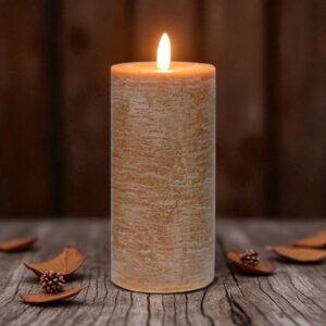 Tobacco Melt LED Candle (20cm)