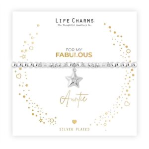Life Charms Fabulous Auntie Bracelet