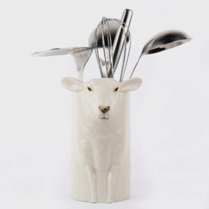 White Faced Sheep Utensil Pot White Faced Sheep Utensil Pot