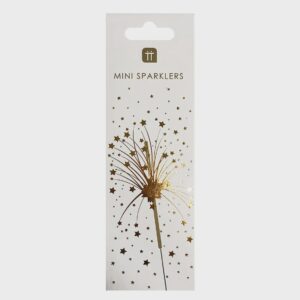 Luxe Gold Mini Sparklers – 20 Pack Luxe Gold Mini Sparklers 20 Pack