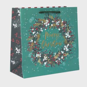 Christmas Wreath Gift Bag