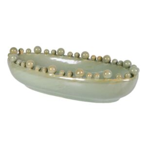 Celadon Oval Bobble Bowl Celadon Oval Bobble Bowl