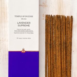 Temple of Incense – Lavender Supreme Incense Sticks Temple of Incense Lavender Supreme Incense Sticks
