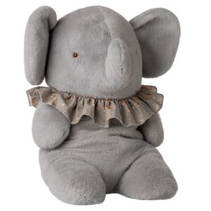 Elephant plush, Big Blue/Grey