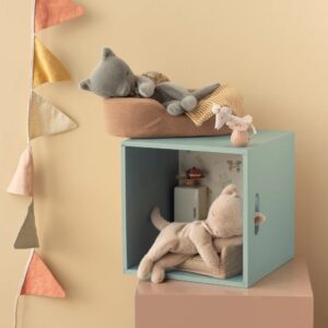 Sleeping kitten plush, Small – Grey Sleeping kitten plush, Small Grey