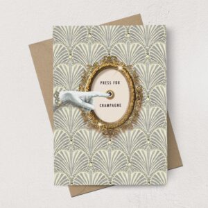 Press For Champagne Card