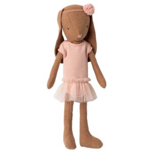 Chocolate brown Ballet suit and skirt rose Size 1