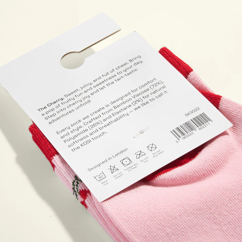 Bamboo Socks – The Cherry 3 IMG 8122.webp
