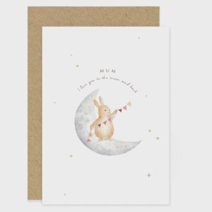 Moon & Back Mum Card