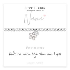 Life Charms Nana Flower Charm Bracelet