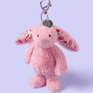 Jellycat Blushkin Blossom Bunny Bag Charm