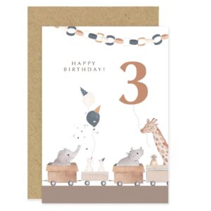 3rd Birthday Card