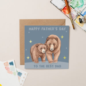 Happy Fathers Day to the Best Dad Card IMG 8778.jpeg