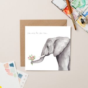 I’m Sorry for your Loss Elephant Card I’m Sorry for your Loss Elephant Card