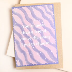 You’re More Than A Friend Card You're More Than A Friend Card