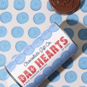 Love You Dad Hearts Chocolates