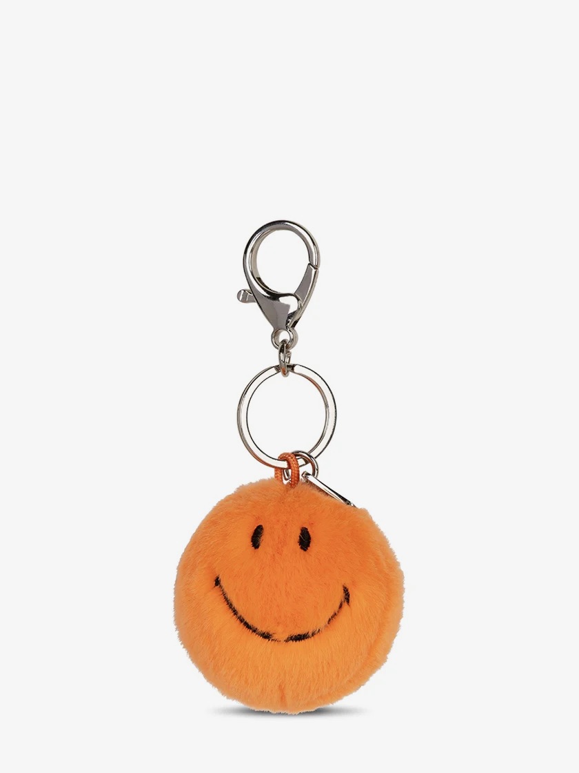 Smiley Keychain Eco Fuzzy – Orange IMG 9859.jpeg