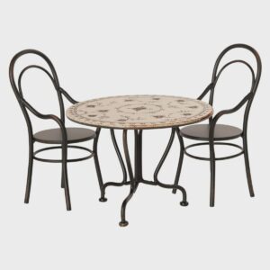 Dining table, Set with 2 chairs