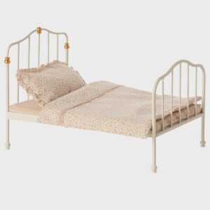 Vintage bed, Mouse Off white