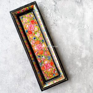 Kashmiri Hand Painted Incense Holder – Mumtaz Kashmiri Hand Painted Incense Holder – Mumtaz