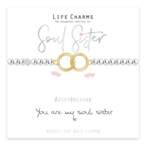 Life Charms You Are My Soul Sister Bracelet