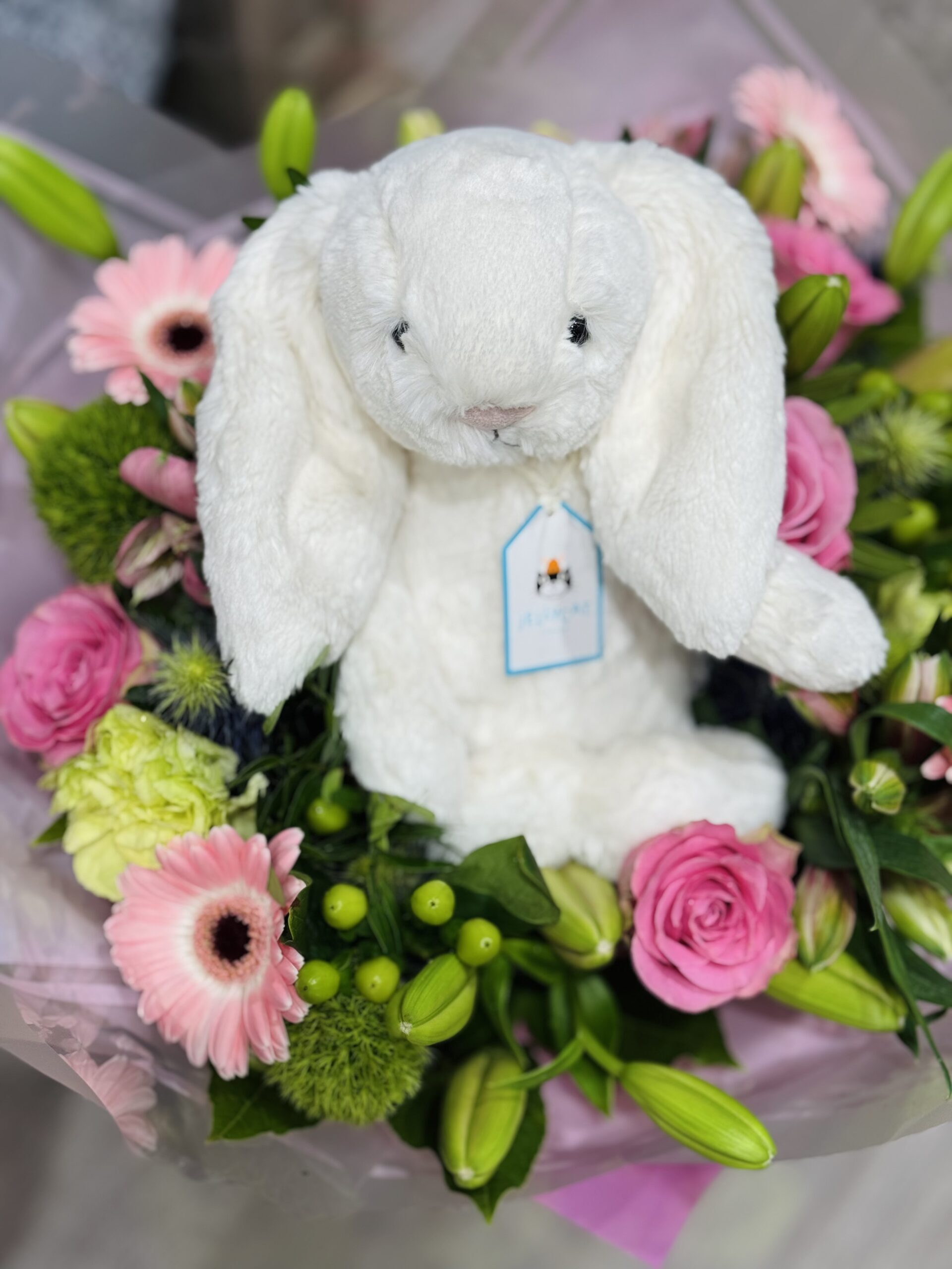 Jellycat & Fresh Flower Bouquet in Presentation Box 3 IMG 5945.jpeg