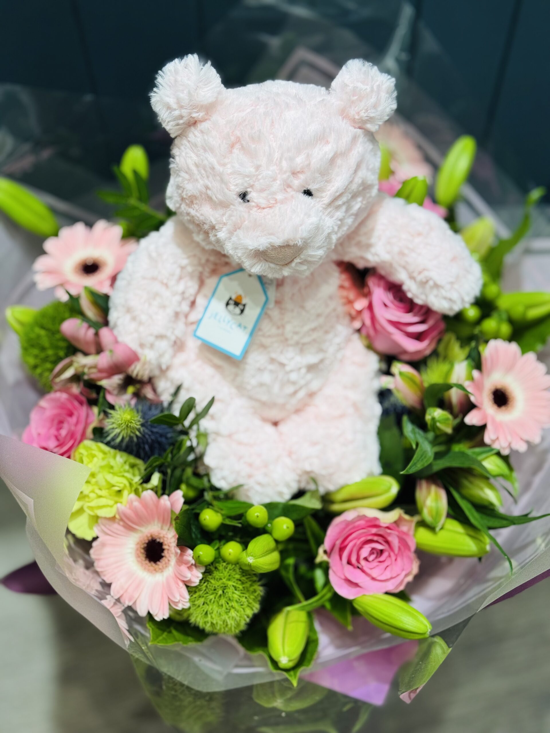 Jellycat & Fresh Flower Bouquet in Presentation Box 4 IMG 5949.jpeg