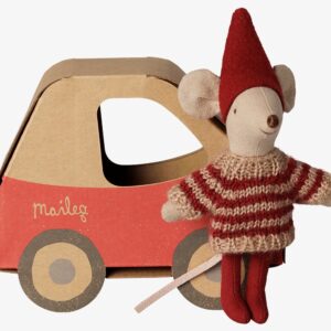 Christmas mouse, Little sister in car box