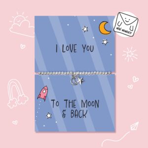 I Love You to the Moon and Back Childrens Bracelet I Love You to the Moon and Back Childrens Bracelet