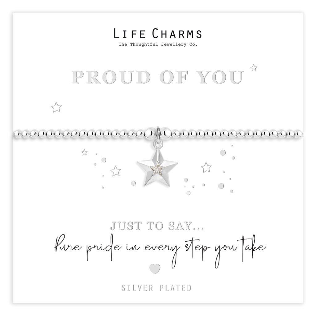 Life Charms – Proud of You Star Charm Bracelet Life Charms Proud of You Star Charm Bracelet