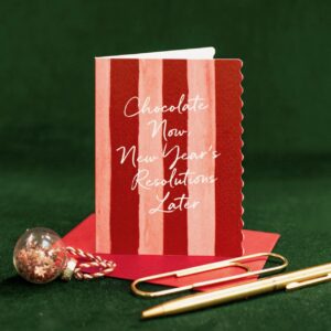 Chocolate Now (Stripes) Card Chocolate Now (Stripes) Card
