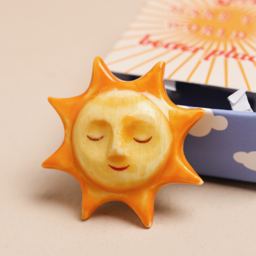 Tiny Matchbox Ceramic Sunshine Token 2 IMG 0740.jpeg