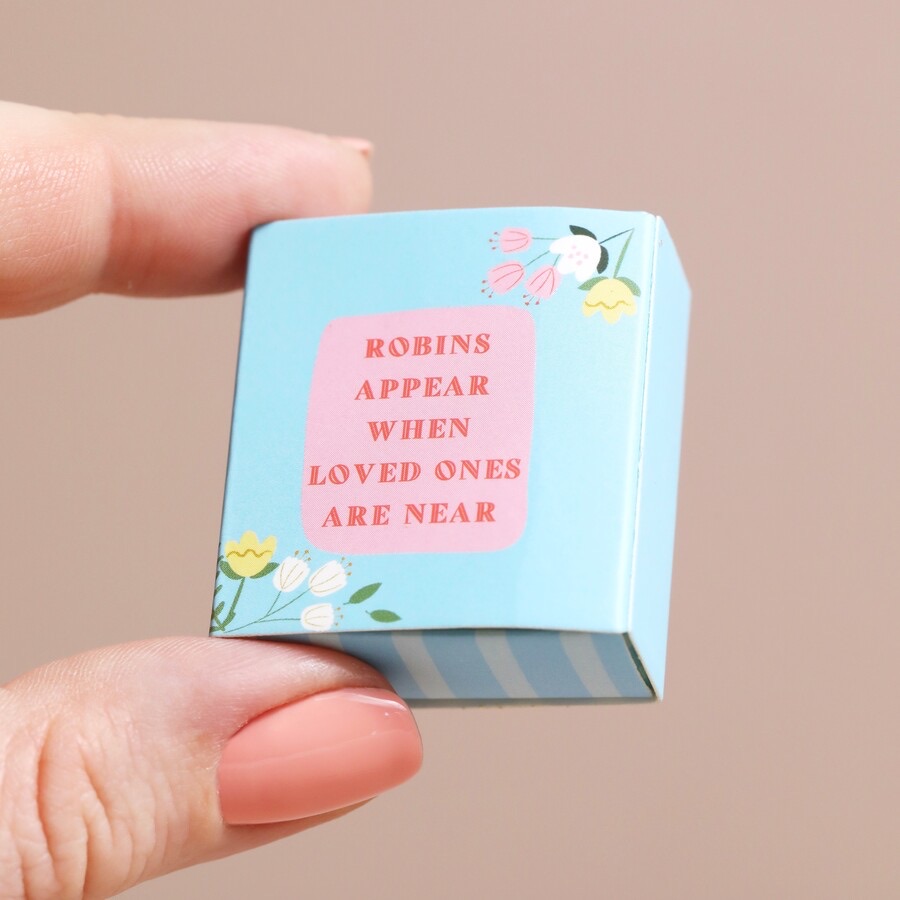 Tiny Matchbox Ceramic Robin Token 3 IMG 0749.jpeg