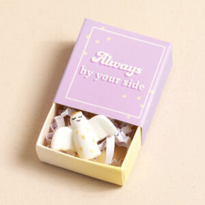 Tiny Matchbox Ceramic Angel Token IMG 0765.jpeg