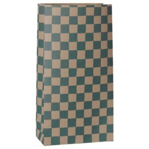 Maileg Gift bag, Medium – Checker – Petrol IMG 0796.jpeg