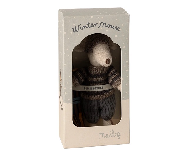 Winter mouse with ski set, Big brother – Grey 4 IMG 0819.jpeg