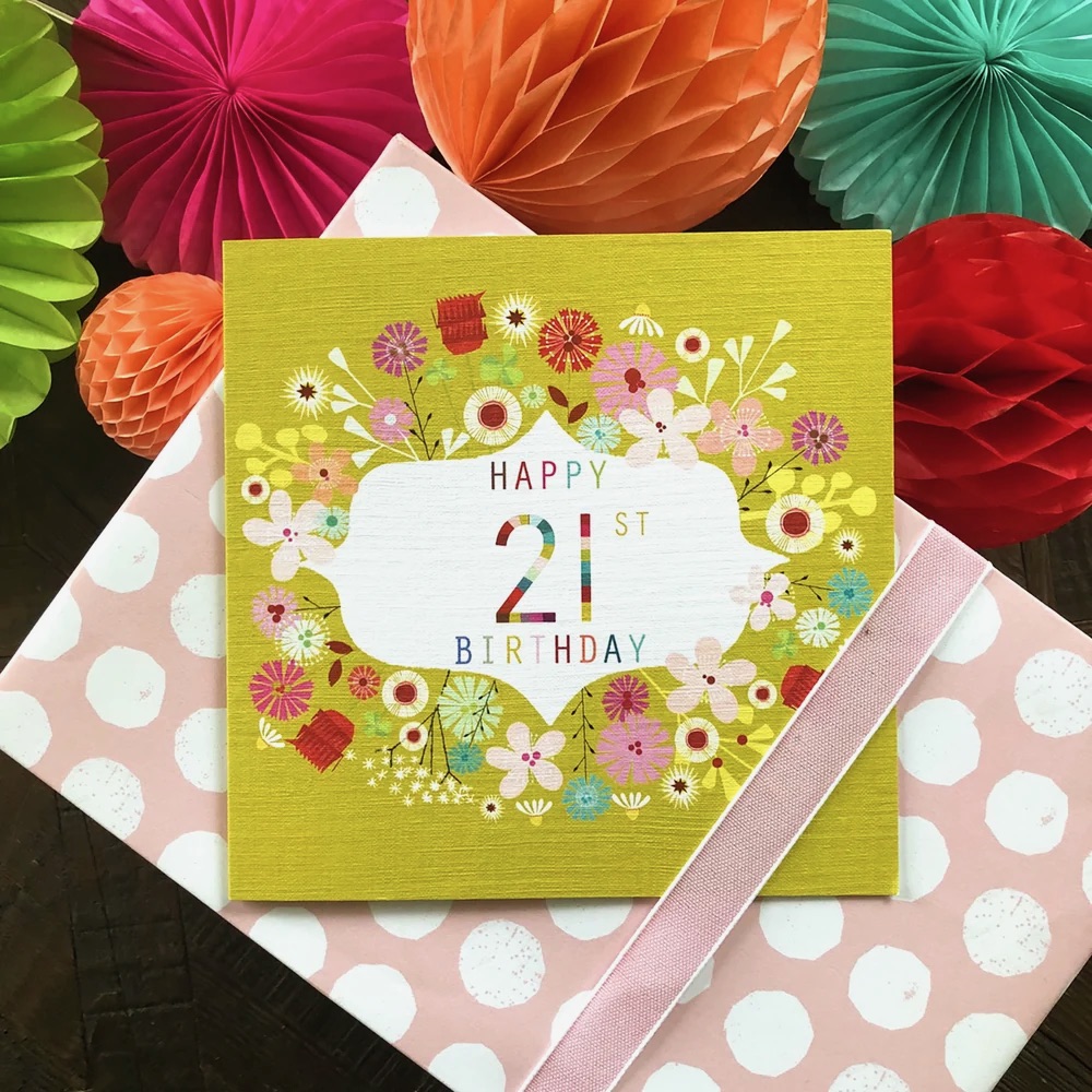 Floral 21st Birthday Card 2 IMG 0931.jpeg