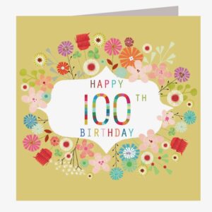 Floral 100th Birthday Card IMG 0936.jpeg