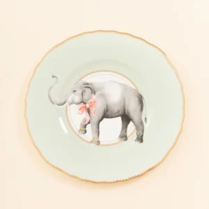 Yvonne Ellen Elephant Sandwich Plate 23cm IMG 0952.webp