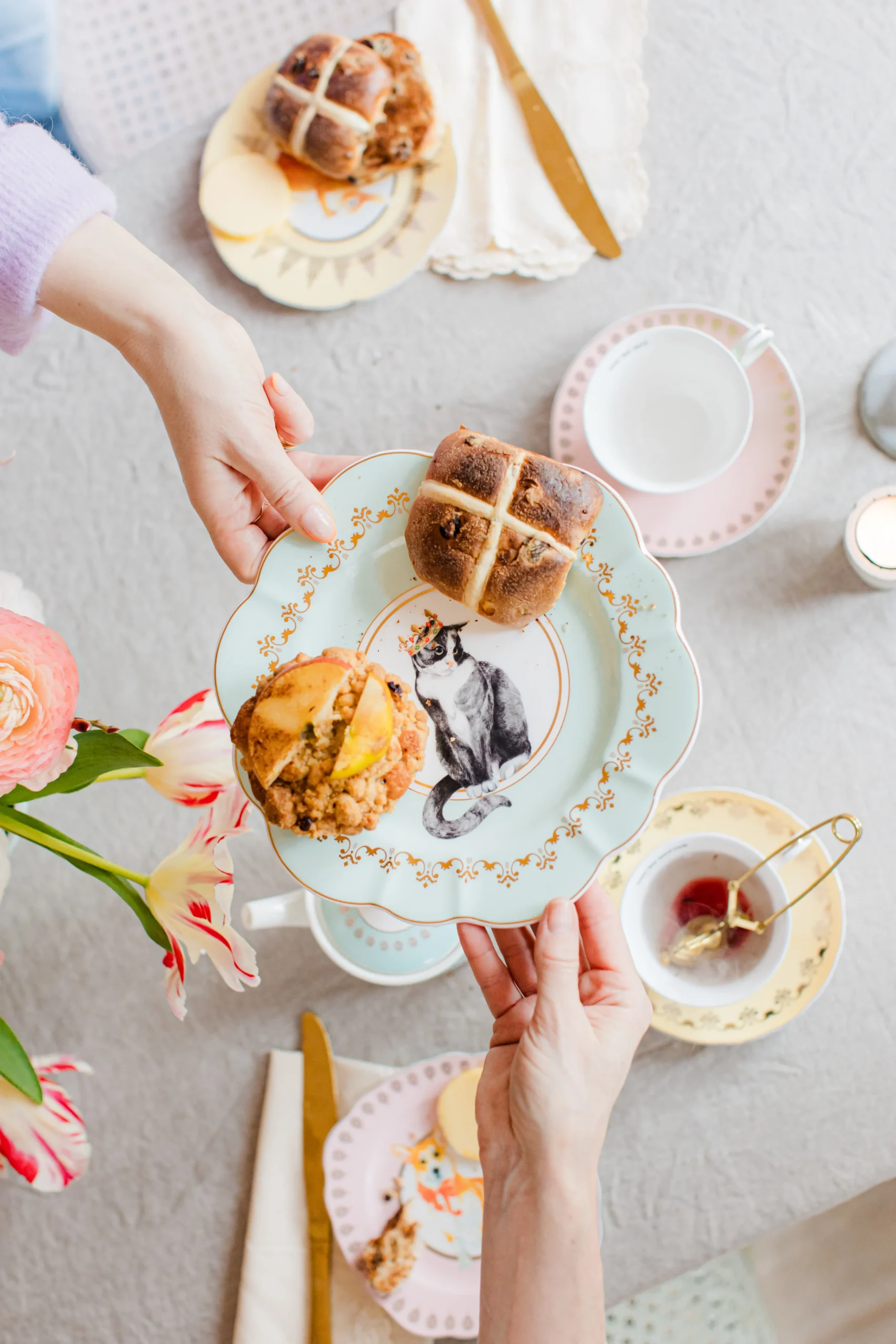 Yvonne Ellen Best of British Cat Sandwich Plate 23cm 5 IMG 0960.webp