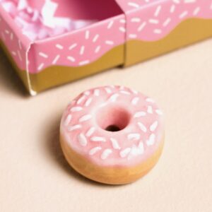 Tiny Matchbox Ceramic Doughnut Token Tiny Matchbox Ceramic Doughnut Token