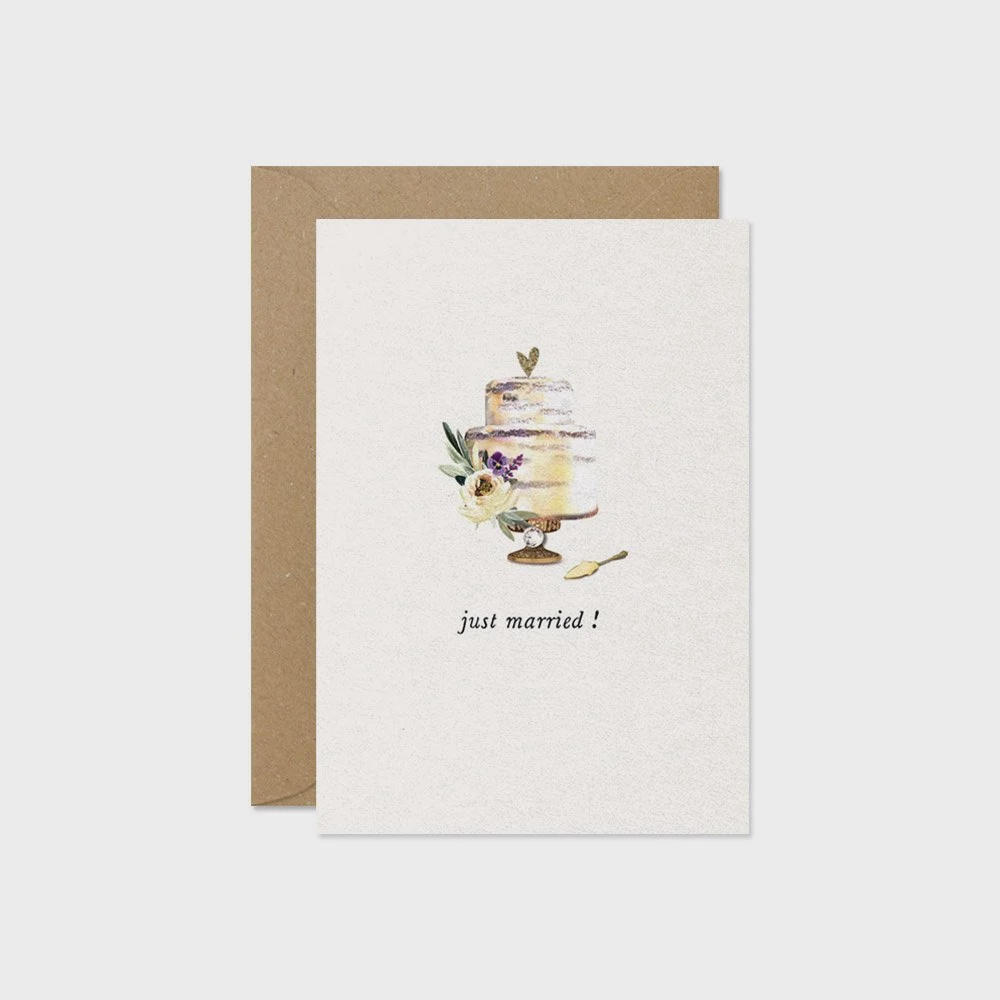 Just Married Mini Card Just Married Mini Card
