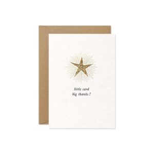 Big Thanks Mini Card